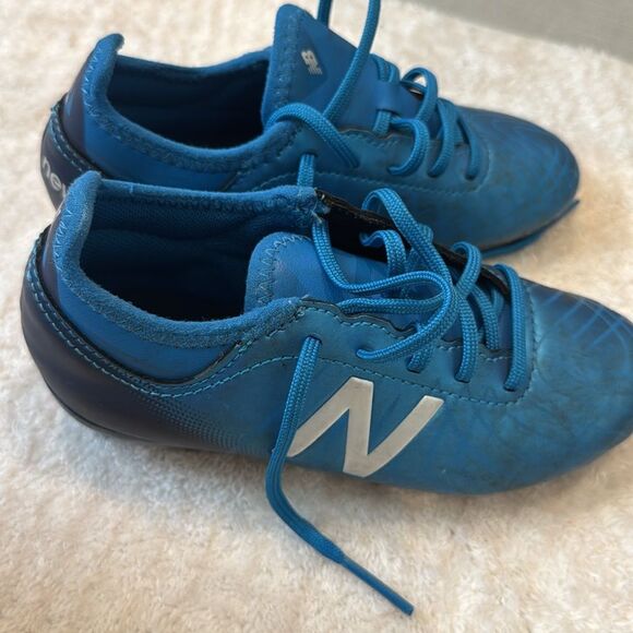 New Balance Tekela V2 Magique FG Kids boys little kids 11.5 US size blue shiny - Picture 9 of 11